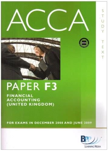 Acca F Financial Accounting By Bpp Learning Media Open Library