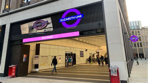 Walk Through Of The New Elizabeth Line Bond Street Station Youtube