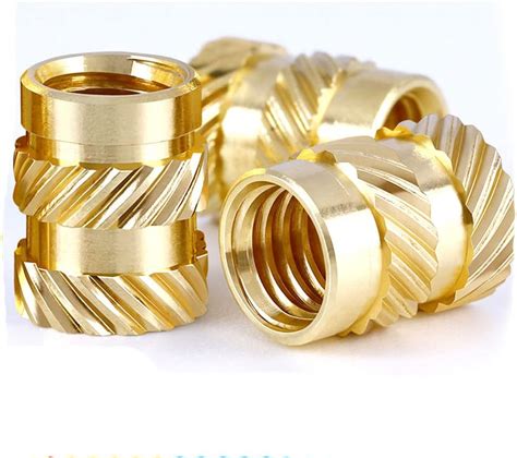 M1 M1 4 M1 6 M1 7 M2 M2 5 M3 M4 M5 M6 M8 Brass Insert Nut Hot Melt Knurled Thread Heat Injection
