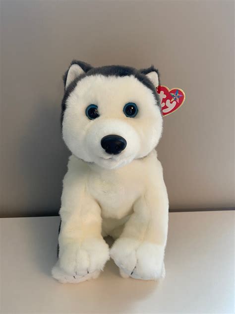 Ty Beanie Buddy Nanook The Husky Dog Plush Rare 10 Inch Etsy