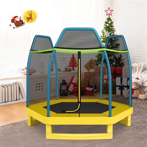 Trampoline Pour Enfants De Cm Avec Filet De S Curit Respirant