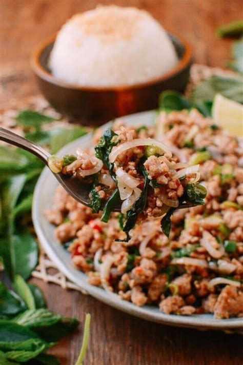 Pork Larb, The National Dish of Laos - The Woks of Life