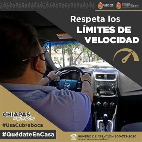 Respeta los límites de velocidad y no olvides utilizar el cinturón de