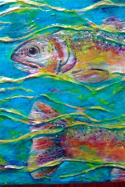 Gail Baker Art: Trout paintings