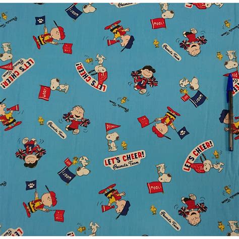 Fabrics Cotton Exclusive Prints Cheer Blue Cotton