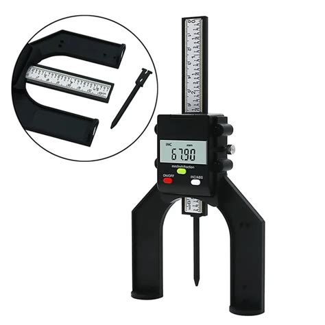 Digital Height Gauge Depth Gauge With Three Measurement Modes Magnet