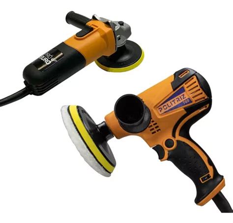 Esmerilhadeira 720w Politriz Lixadeira 4500rpm Pró Euro Cor Laranja