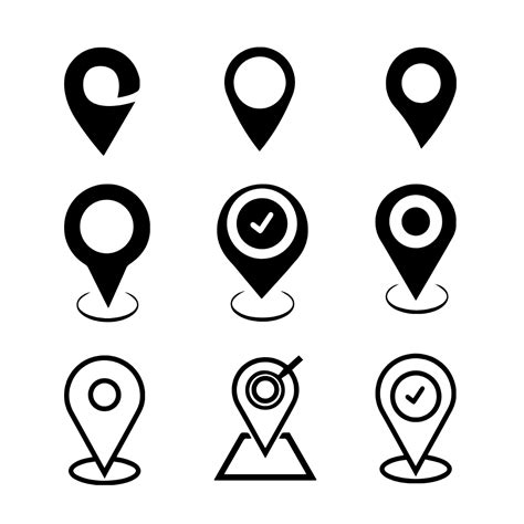 Free Location Symbol Vector Template - Edit Online & Download ...