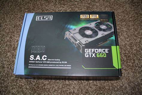 Yahooオークション Geforce Gtx660 Elsa Sac 2gb 外箱付き