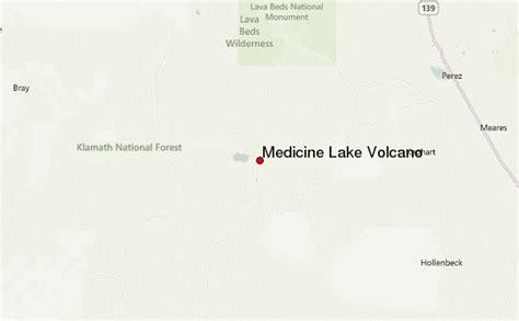 Medicine Lake Volcano Mountain Information