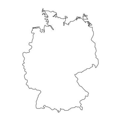 Germany Map Vector Art, Icons, and Graphics for Free Download