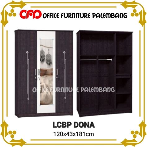 Jual Lemari Pakaian Olympic Gstar LCBP DONA Lemari Baju 3 Pintu Murah