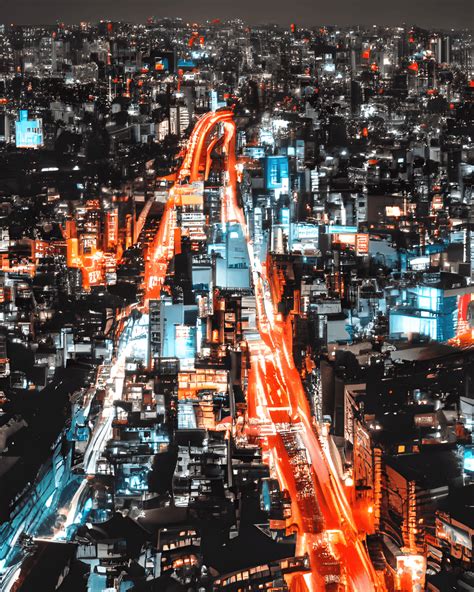 Tokyo City Wallpaper Streets 4K · Creative Fabrica