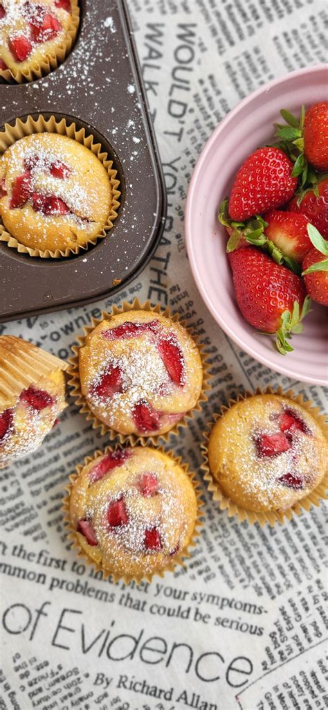 Muffins Allo Yogurt Alla Fragola E Limone Blog Di Pentolinesglutinate