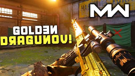 Golden Dragunov Road To Damascus Modern Warfare Pc Youtube