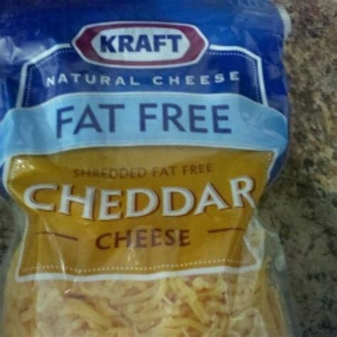 Calories In Kraft Natural Shredded Fat Free Cheddar Cheese, 49% OFF