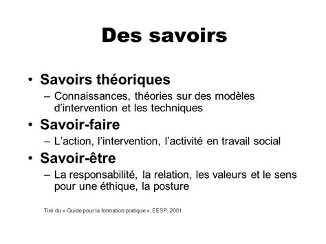 Savoir Faire Savoir Etre Travail Social Le Comment Faire