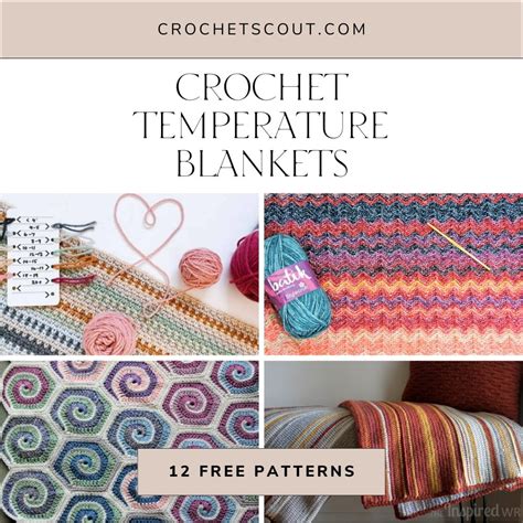 Free Crochet Temperature Blanket Patterns Crochet Scout