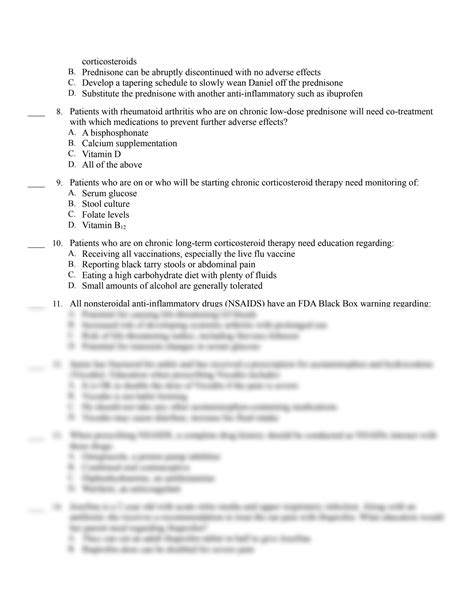 SOLUTION Chapter 25 Drugs Used In Treating Inflammatory Processes