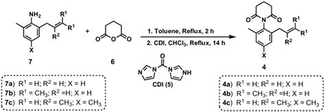 Scheme S11 Synthesis Of Piperidine 26 Dione Derivatives 4a C The Download Scientific Diagram