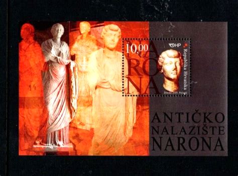 Croatia 575 MNH Sheet Art Sculpture Statue Bust Of Livia Drusilla EBay