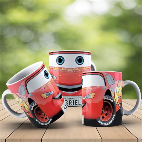 Caneca Carro McQueen Elo7 Produtos Especiais