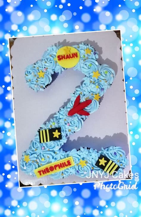 number 2 cake design | Cake design, Number cakes, Number 2 cakes