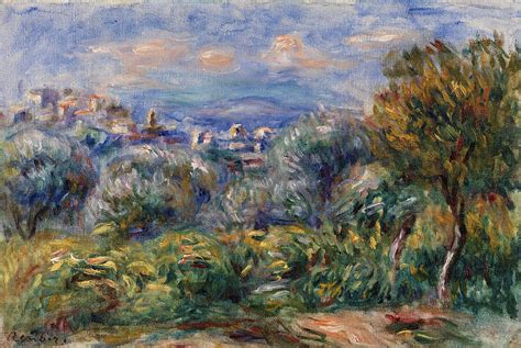 Nature Landscape Painting by Pierre-Auguste Renoir