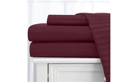 4 Piece Ultra Soft Bed Sheet Set 9 Colors Available Groupon