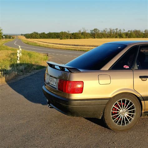 Пружины weitec-40 на ауди 80 и "бонус" — Audi 80 (B3), 1,8 л, 1987 года ...