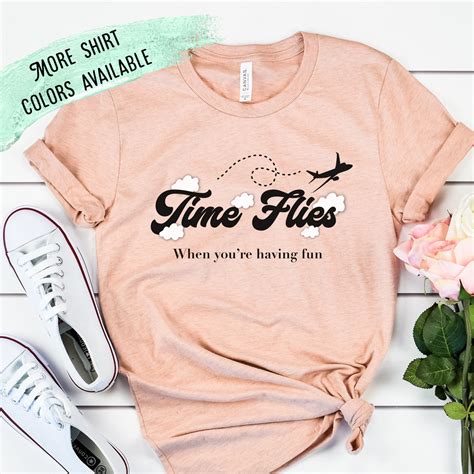 Time Flies When Youre Having Fun Shirt Pilot Retirement Etsy Cool