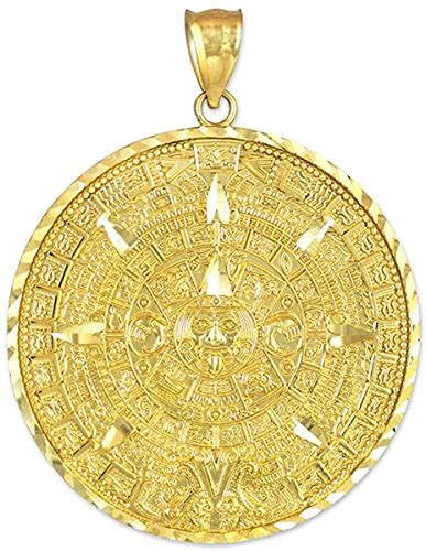 What To Know About The Best Aztec Calendar Gold Pendant