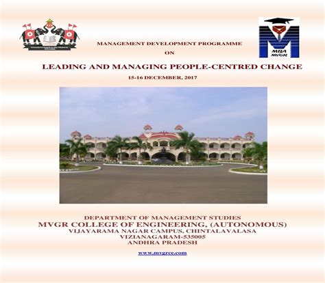 MANAGEMENT DEVELOPMENT PROGRAMME ON LEADING AND MANAGING PEOPLE CENTRED