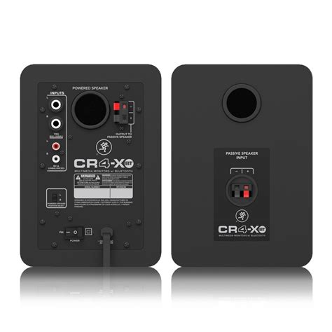 Mackie CR4 XBT 4 Multimedia Monitor Speakers With Bluetooth At Gear4music