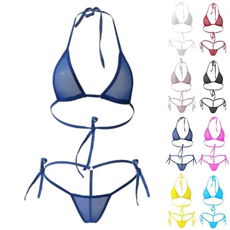 ENSEMBLE DE SOUTIEN GORGE à cordes en bikini perspective élégante