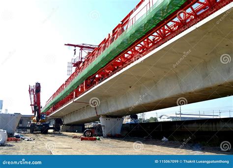 Bridge Construction, Segmental Bridge Box Girders Ready for ...