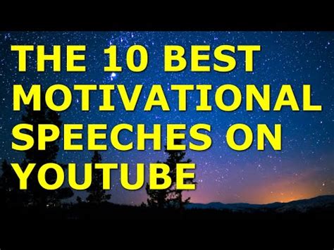 10 Best Motivational Speech for Success in Life | Powerful Motivational Videos on YouTube – EDNA ...