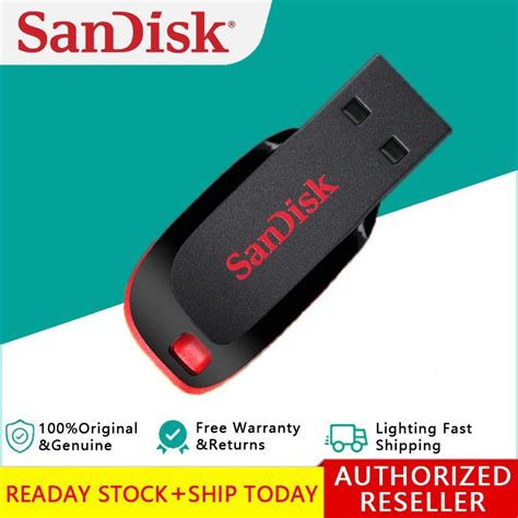 Sandisk 2tb Cruzer Blade Flash Drive Usb Sdcz50 High Speed Date Storage Cod Shopee Thailand