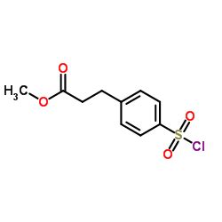 CAS 374537 95 8 Methyl 3 4 Chlorosulfonyl Phenyl Propanoate Chemsrc