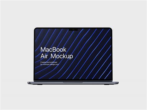 Free Macbook Air 2022 Mockup — Free Mockup World