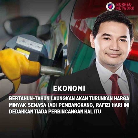 Bertahun Tahun Laungkan Akan Turunkan Harga Minyak Semasa Jadi