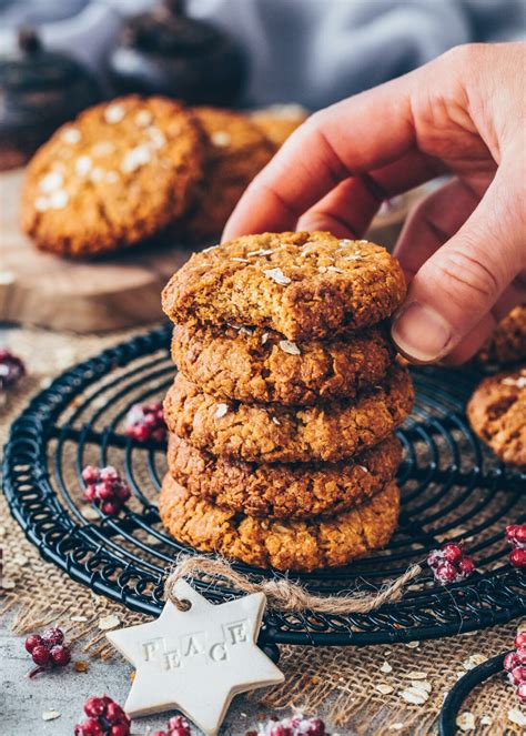 Vegane Haferkekse Schwedische Cookies Backen Bianca Zapatka Rezepte