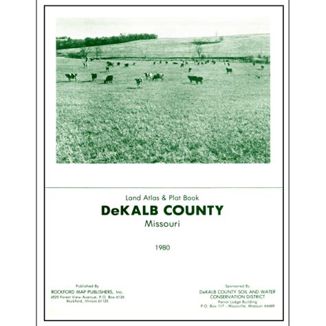 Missouri Dekalb County Plat Map And Gis Rockford Map Publishers