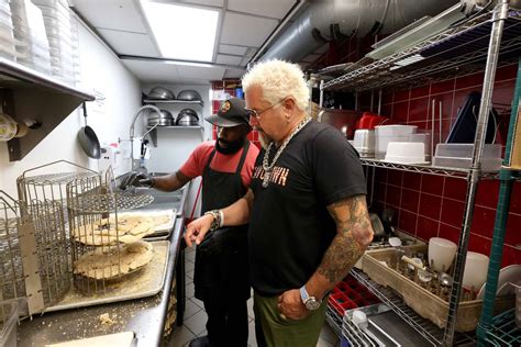 Celebrity Chef Guy Fieri Spotted Getting His Chicken Fix at Chicken Guy