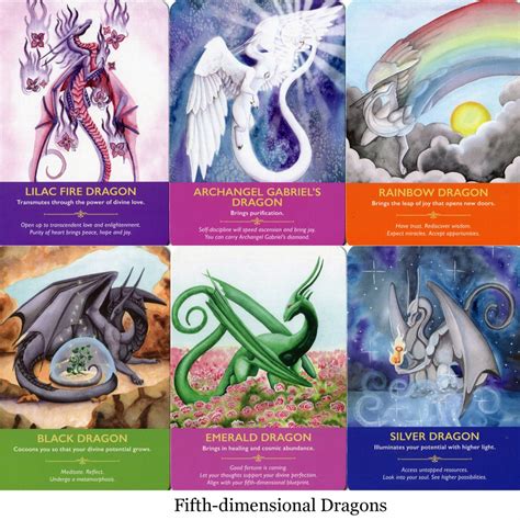 Dragon Oracle Cards By Diana Cooper Uk