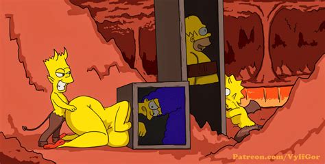 Post 3947307 Animated Bartsimpson Hell Homersimpson Lisasimpson Margesimpson Thesimpsons