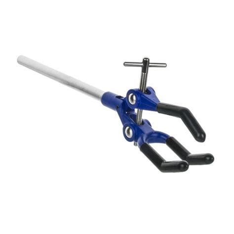 Eisco Max Opening Finger Extension Clamp On Stainless Steel Rod