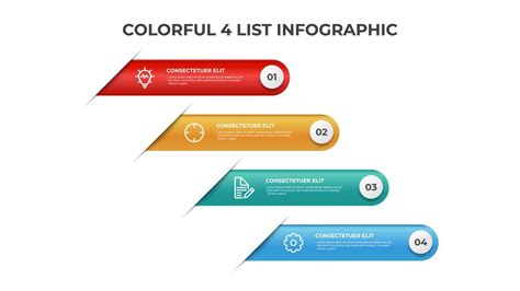 infographic list vector art icons  graphics