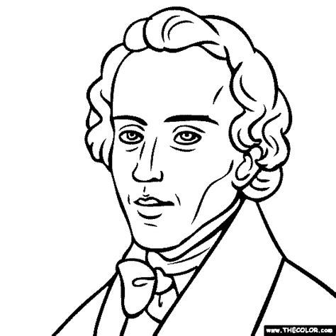 Famous Historical Figure Coloring Pages