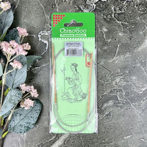 Спицы круговые бамбуковые ChiaoGoo 100 см 2,75 мм - купить с доставкой ...